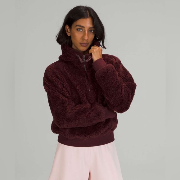 Lululemon Fleece Textured Half-Zip - Picture 1 of 5